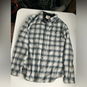 Men’s Field and Stream flannel button down shirt size‎ large